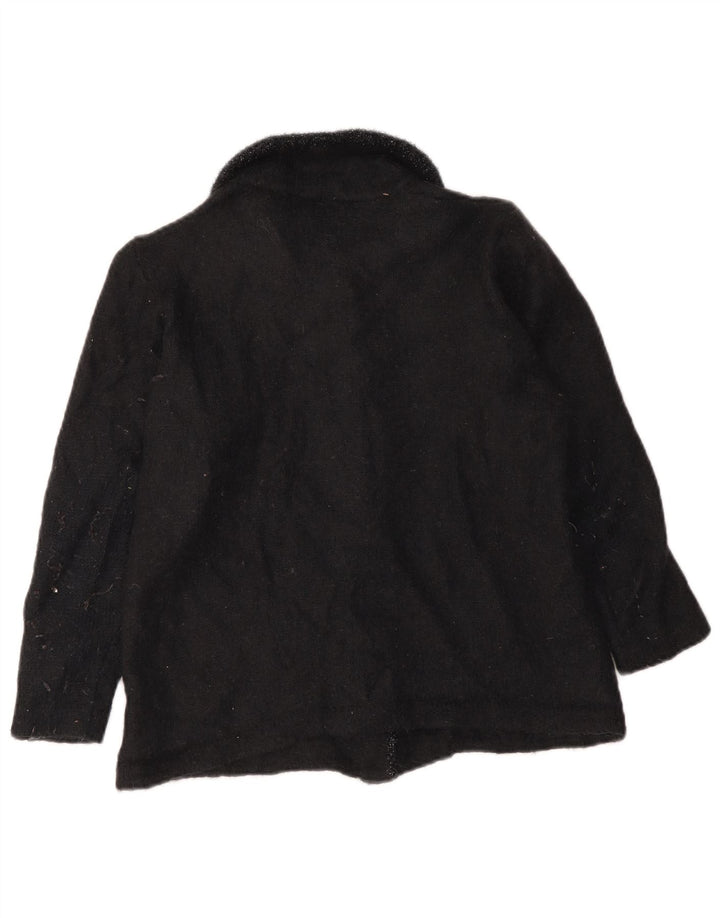 Pulover cardigan pentru femei La Perla UK 12 Medium Black Mohair