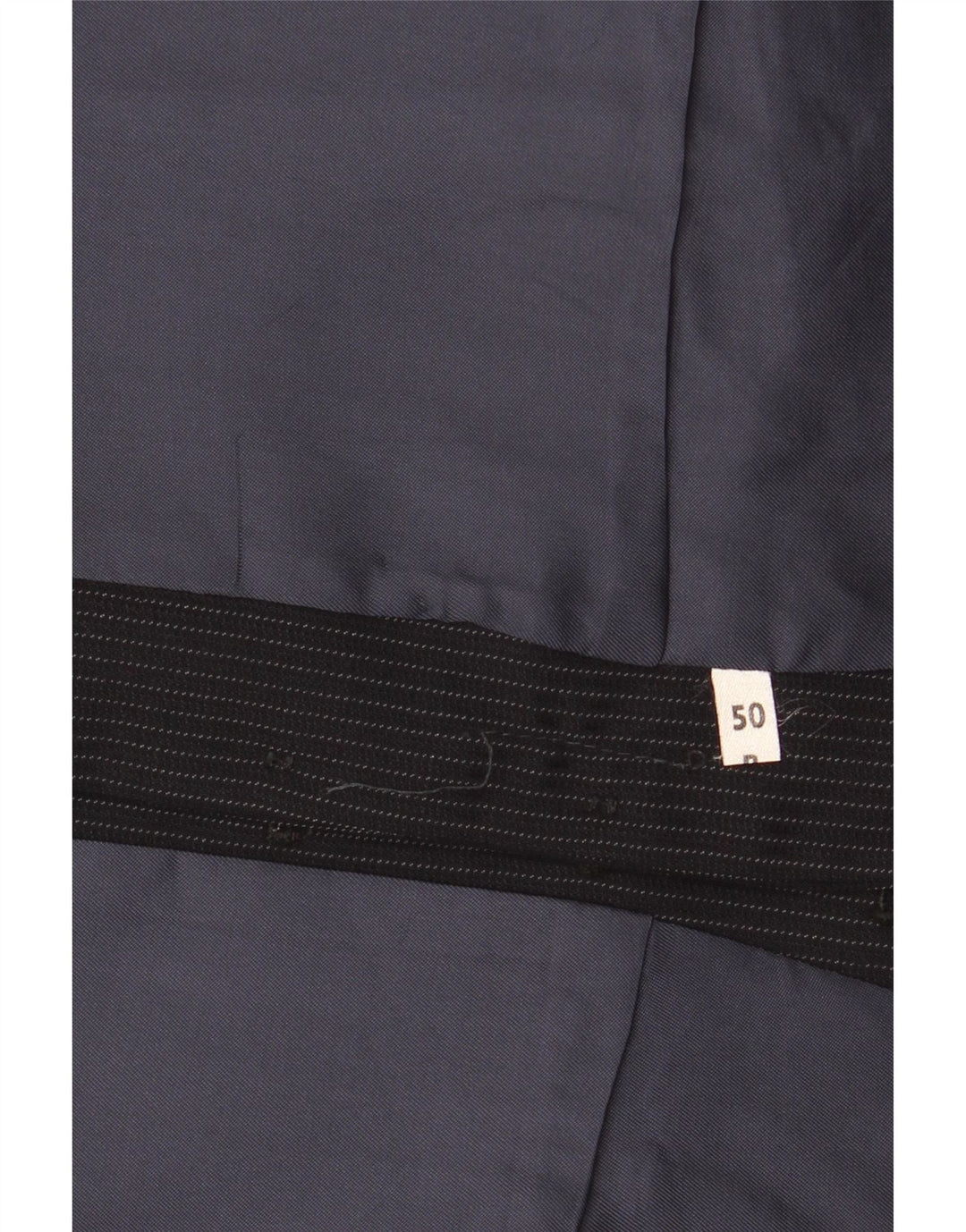 Vestă vintage pentru bărbați IT 50 Medium bleumarin cu dungi