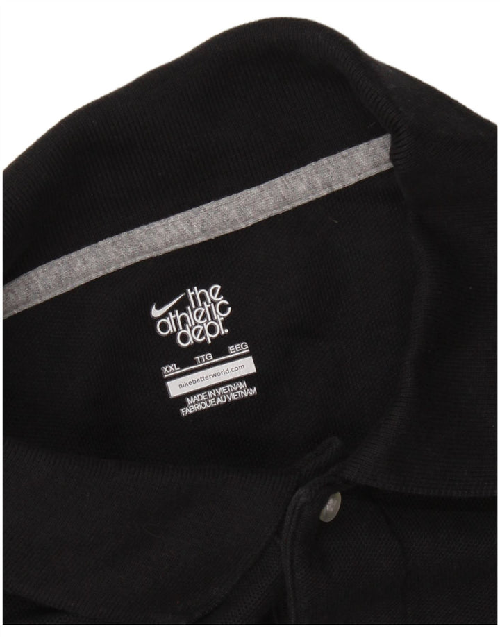 Tricou polo pentru bărbați Nike 2XL negru