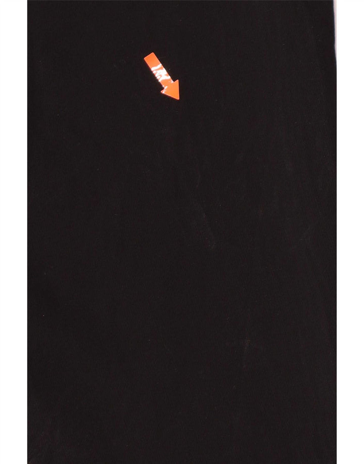 Pantaloni casual pentru femei Bootcut Zara 2XL W38 L32 Negri