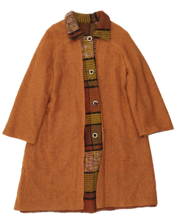 Pardesiu vintage pentru femei UK 16 mare maro