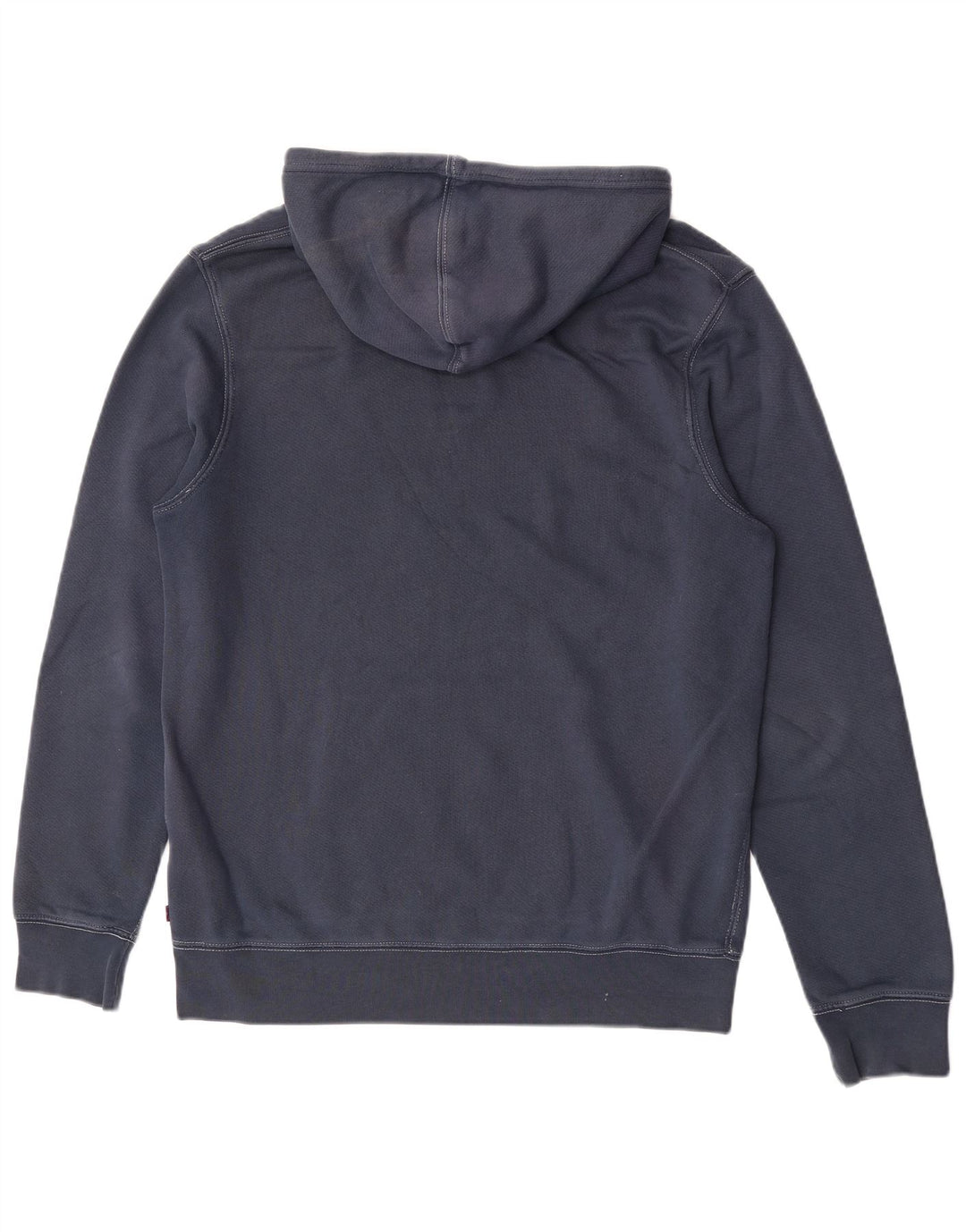 Pulover Levi's pentru bărbați cu capota cu grafică, mare, bleumarin, bumbac