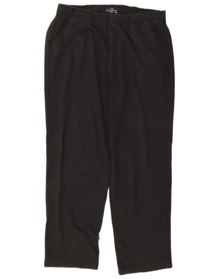 Pantaloni de trening pentru bărbați Marks & Spencer Blue Harbour XL, bumbac negru
