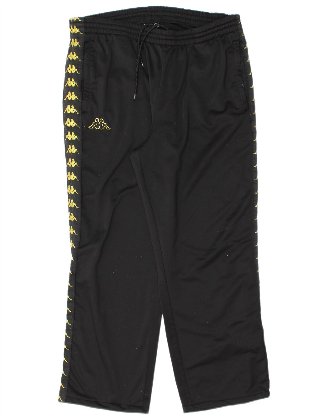Pantaloni de trening grafic pentru bărbați KAPPA Pantaloni de jogging XL Poliester negru