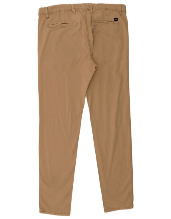 Pantaloni chino slim pentru bărbați Zara EU 42 Medium L32 L30 Bej