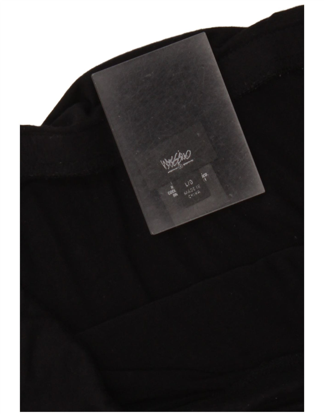 Fusta midi Mossimo pentru femei cu talie înaltă mare W34 Rayon negru