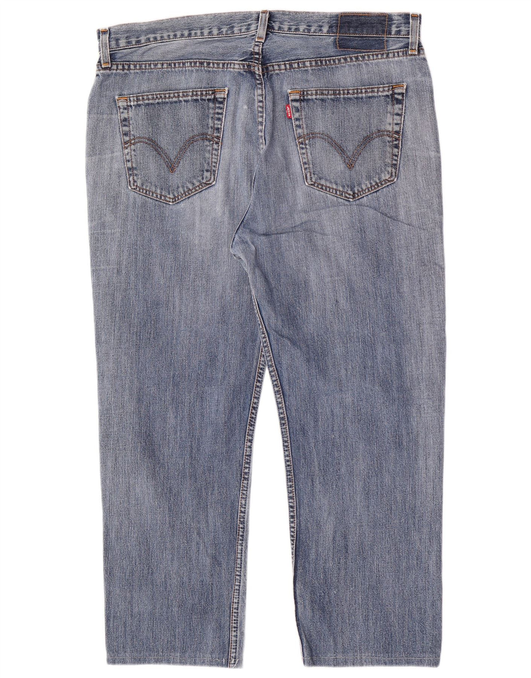 Blugi drepti tăiați pentru bărbați Levi's W38 L26 Bumbac albastru