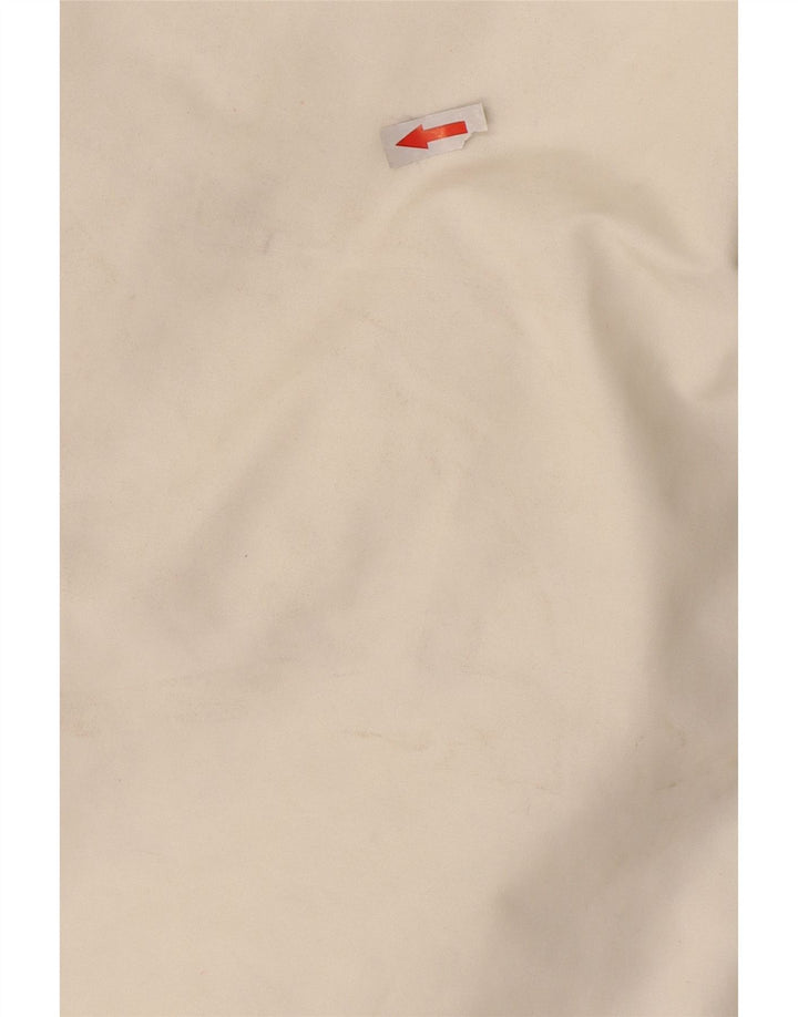 Jachetă căptușită cu glugă pentru bărbați Woolrich UK 36 Nylon alb mic