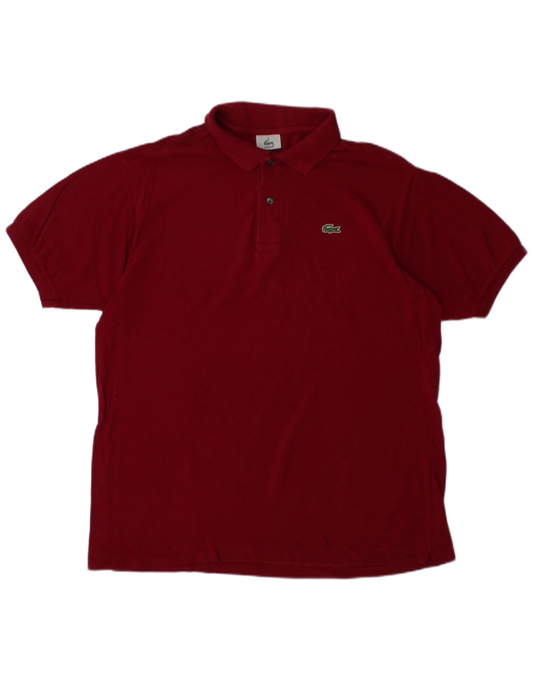 Tricou polo pentru bărbați LACOSTE Mărimea 6 XL Bumbac maro