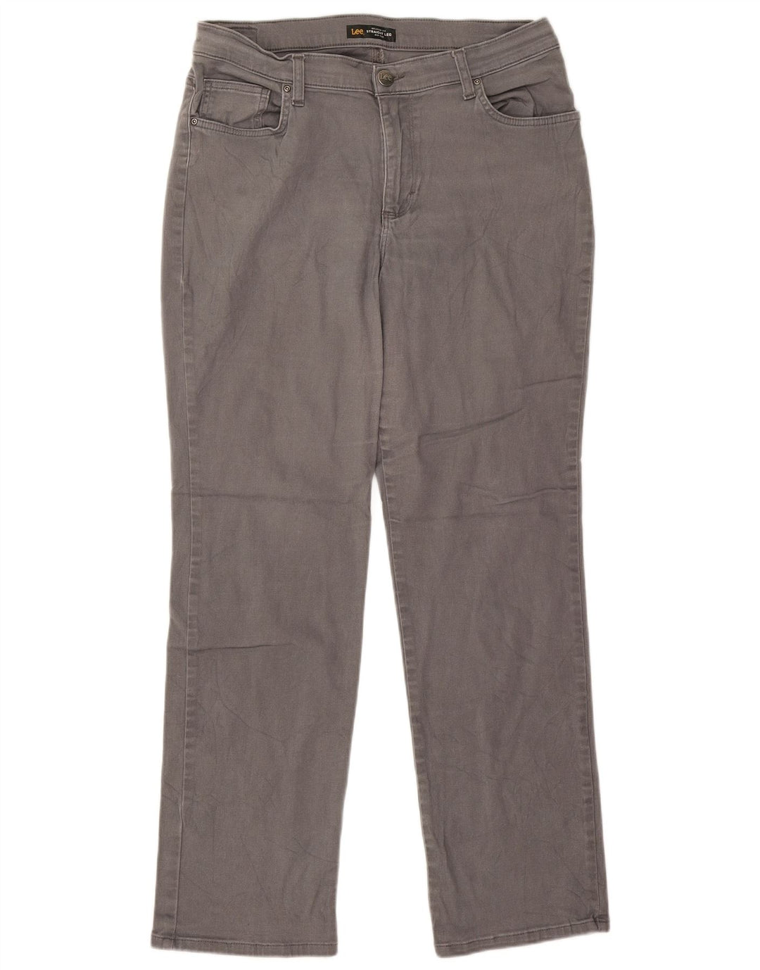 Blugi drepti LEE, cu talie medie, cu talie medie, L29 L29, gri