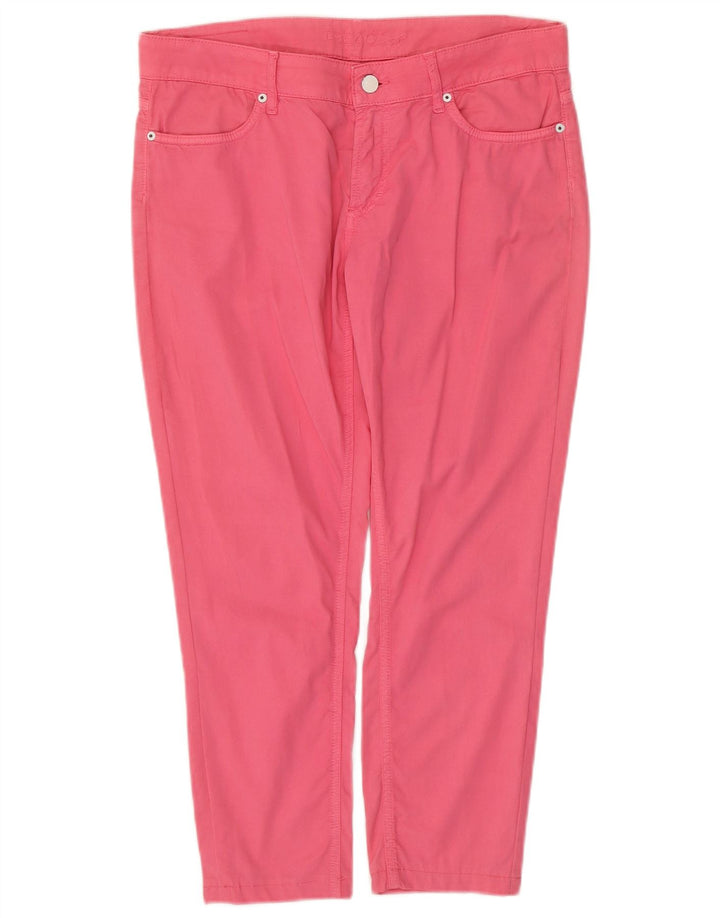 ESCADA Pantaloni slim pentru femei EU 38 Medium L34 L24 Roz Bumbac