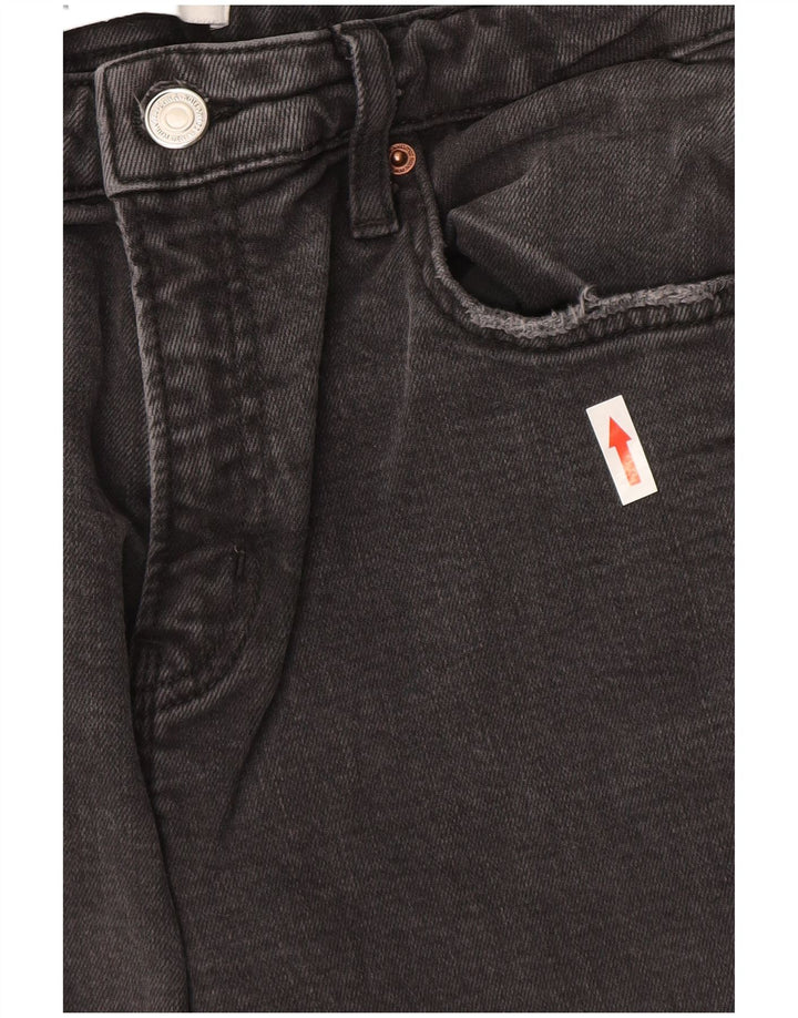 Blugi drepți pentru femei Zara EU 40 Medium W30 L26 Bumbac gri