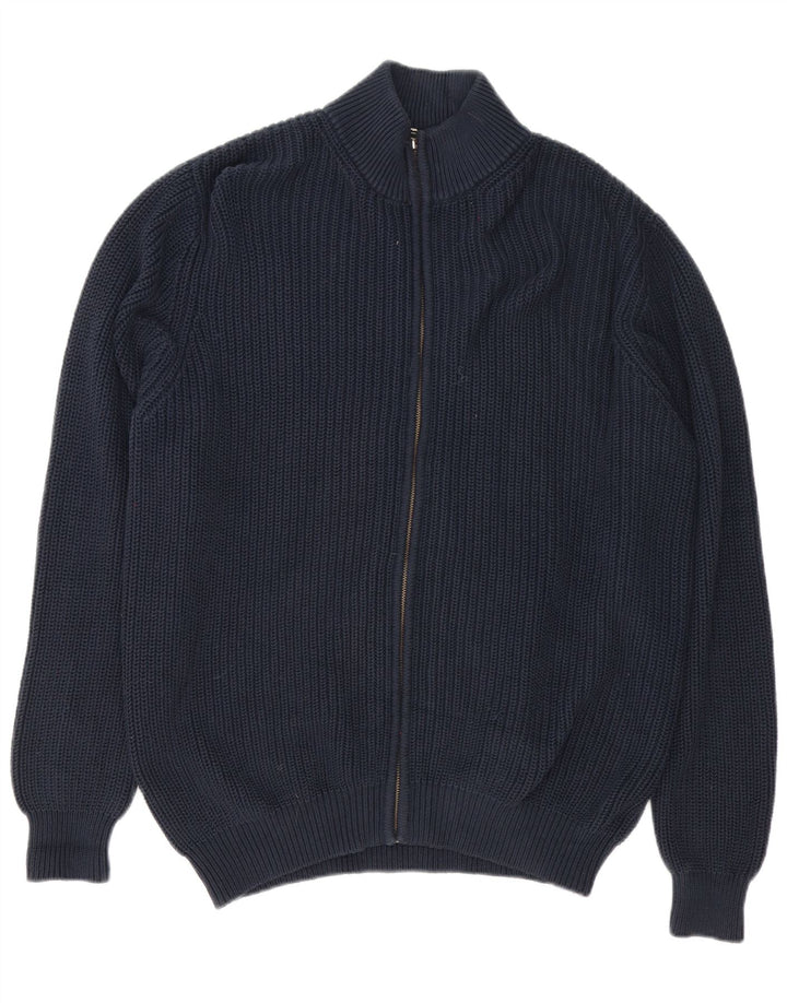 Pulover cardigan pentru bărbați L.L.Bean XL bumbac bleumarin