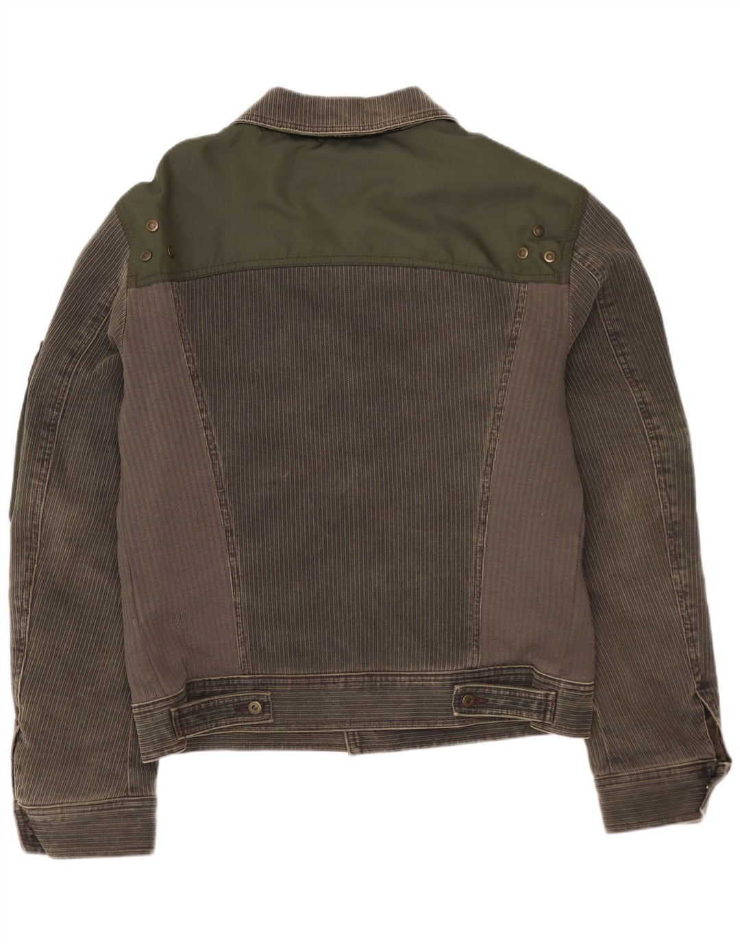 DOLCE & GABBANA Jachetă Ittierre din velur pentru bărbați UK 38, Gri mediu