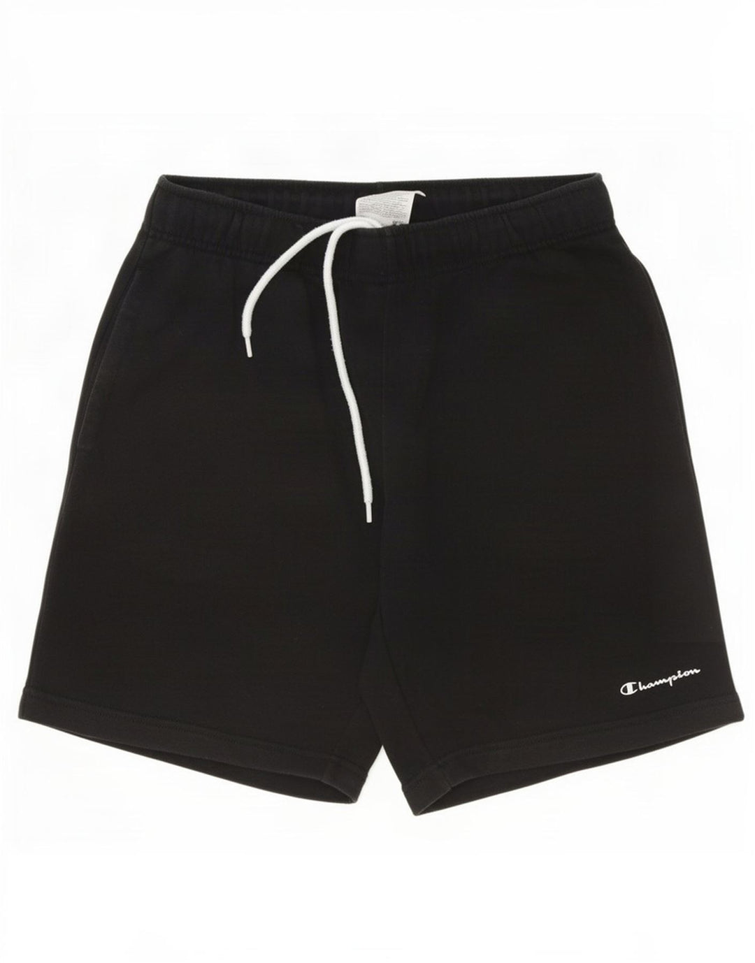 Pantaloni scurți sport Champion pentru bărbați, bumbac mediu negru