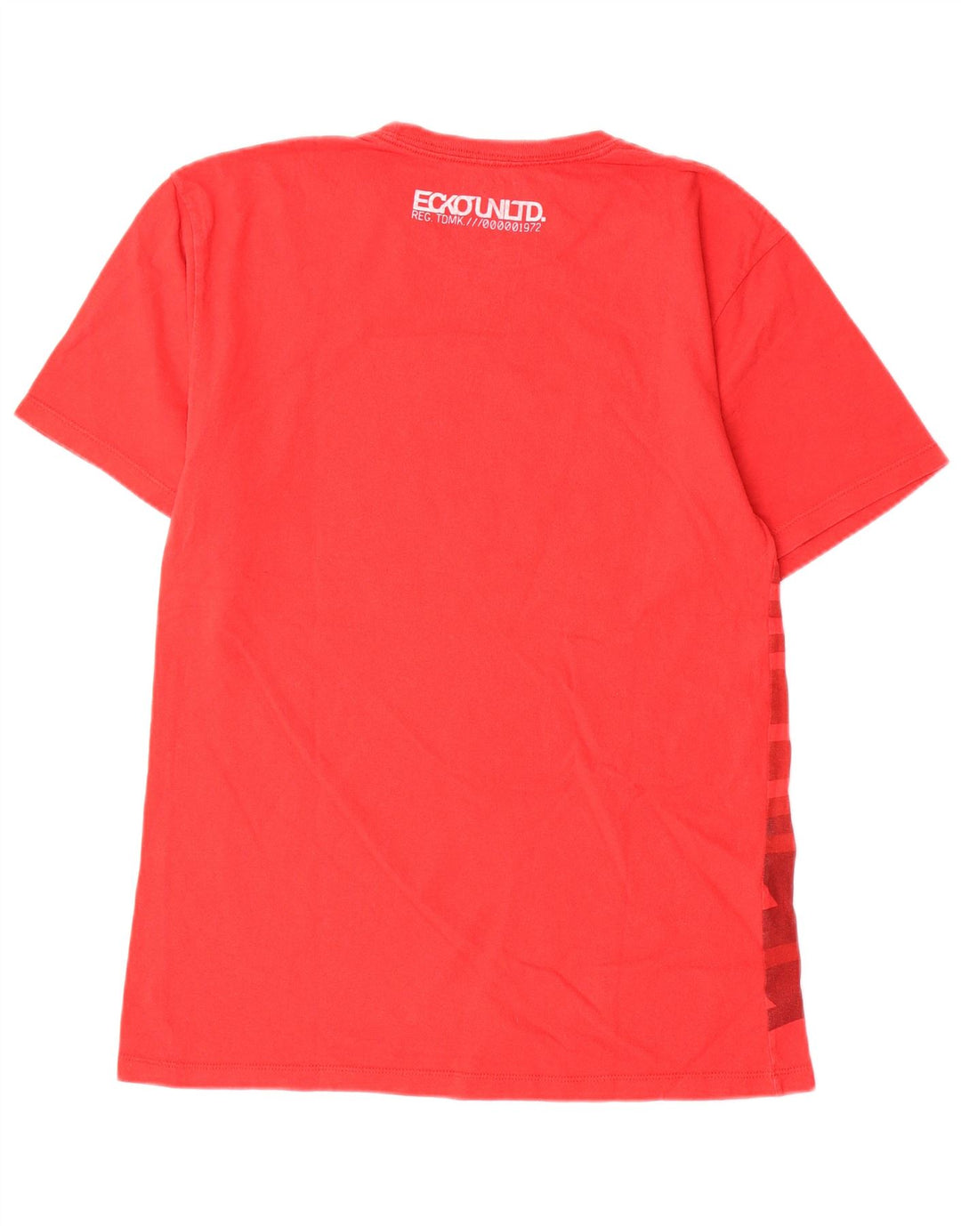 Tricou grafic Ecko Unltd pentru bărbați Top mic, roșu, geometric din bumbac