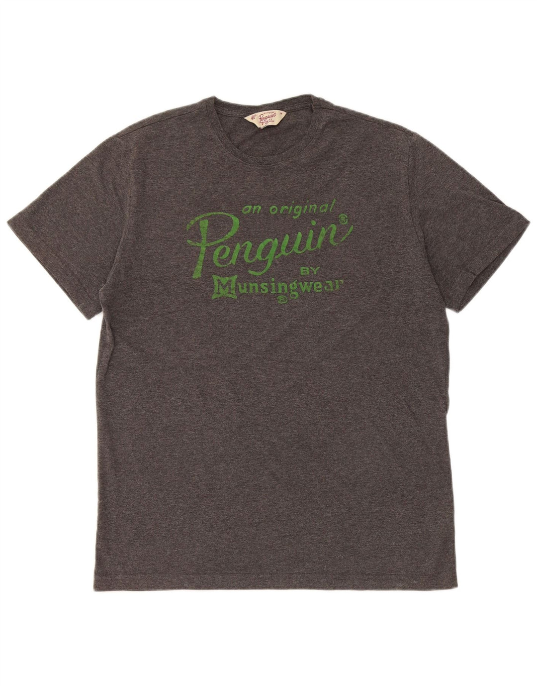 Tricou grafic pentru bărbați Penguin Top Medium Gri