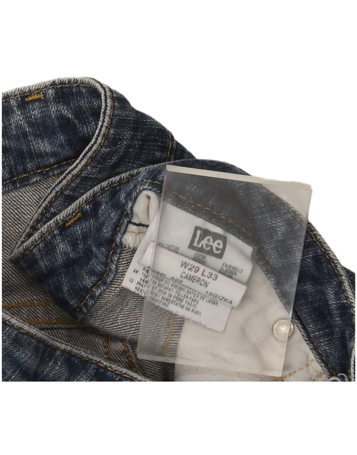 Blugi Lee Cameron Bootcut pentru bărbați W29 L29, bumbac albastru