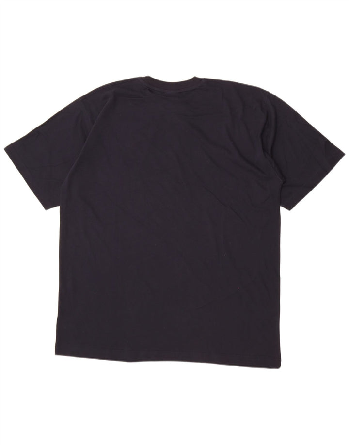 Tricou pentru bărbați Reebok Top XL din bumbac bleumarin