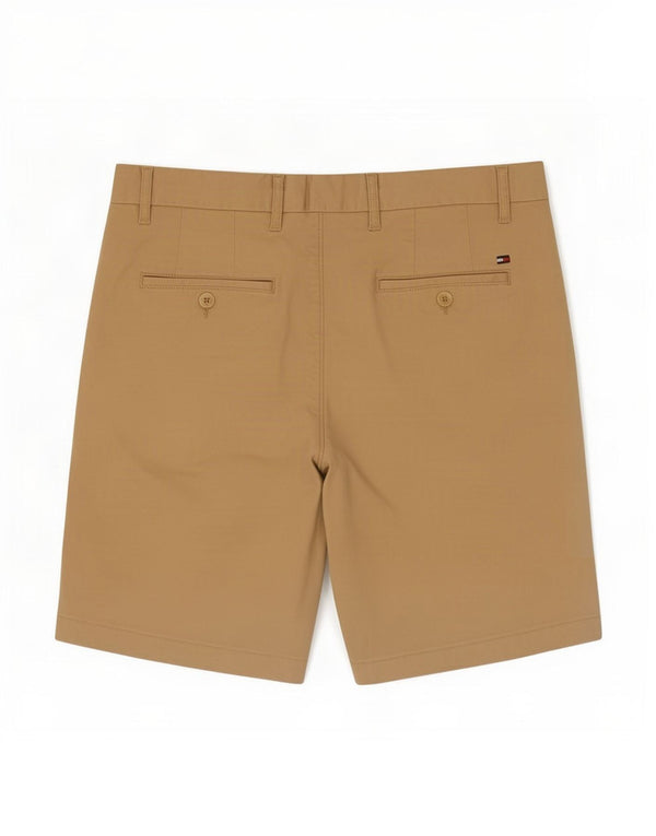 Pantaloni scurți chino Tommy Hilfiger pentru bărbați W34, bumbac, bej, mari