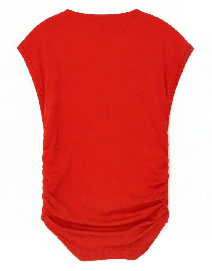 Bluză pentru femei Zara UK 10 Small Red