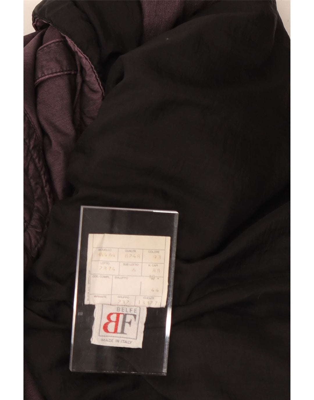 Jachetă Windbreaker cu grafică BELFE pentru femei UK 14 Nailon violet mediu