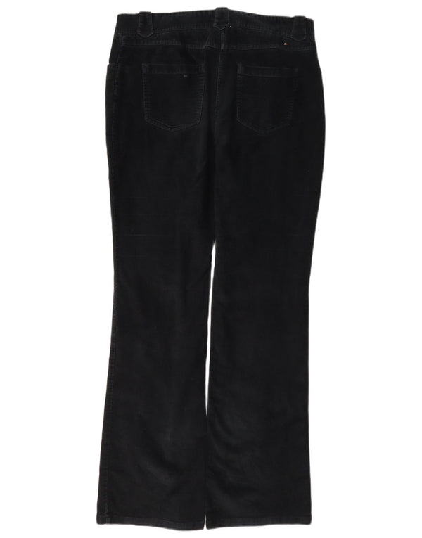 Pantaloni din velur pentru femei Tommy Hilfiger US 10 Large W34 L33 Bleumarin