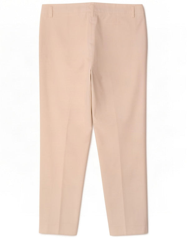 Marella Pantaloni casual EMME Slim Fit pentru femei UK 12 Medium W32 L27 White
