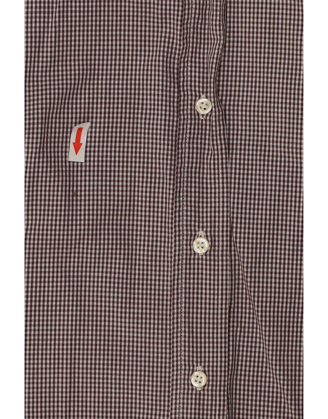 Cămașă Benetton pentru femei UK 16 Large Brown Gingham