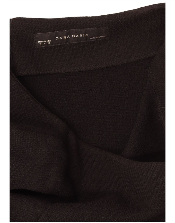 Rochie cu mâneci 3/4 Zara pentru femei UK 12 Medium Negru