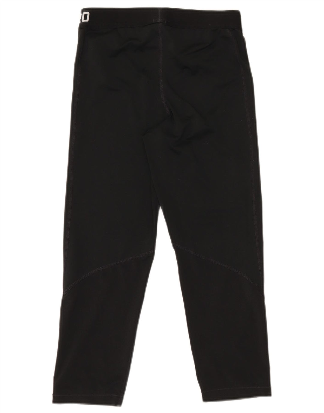 Leggings grafic NIKE Dri Fit pentru femei, poliester mediu negru