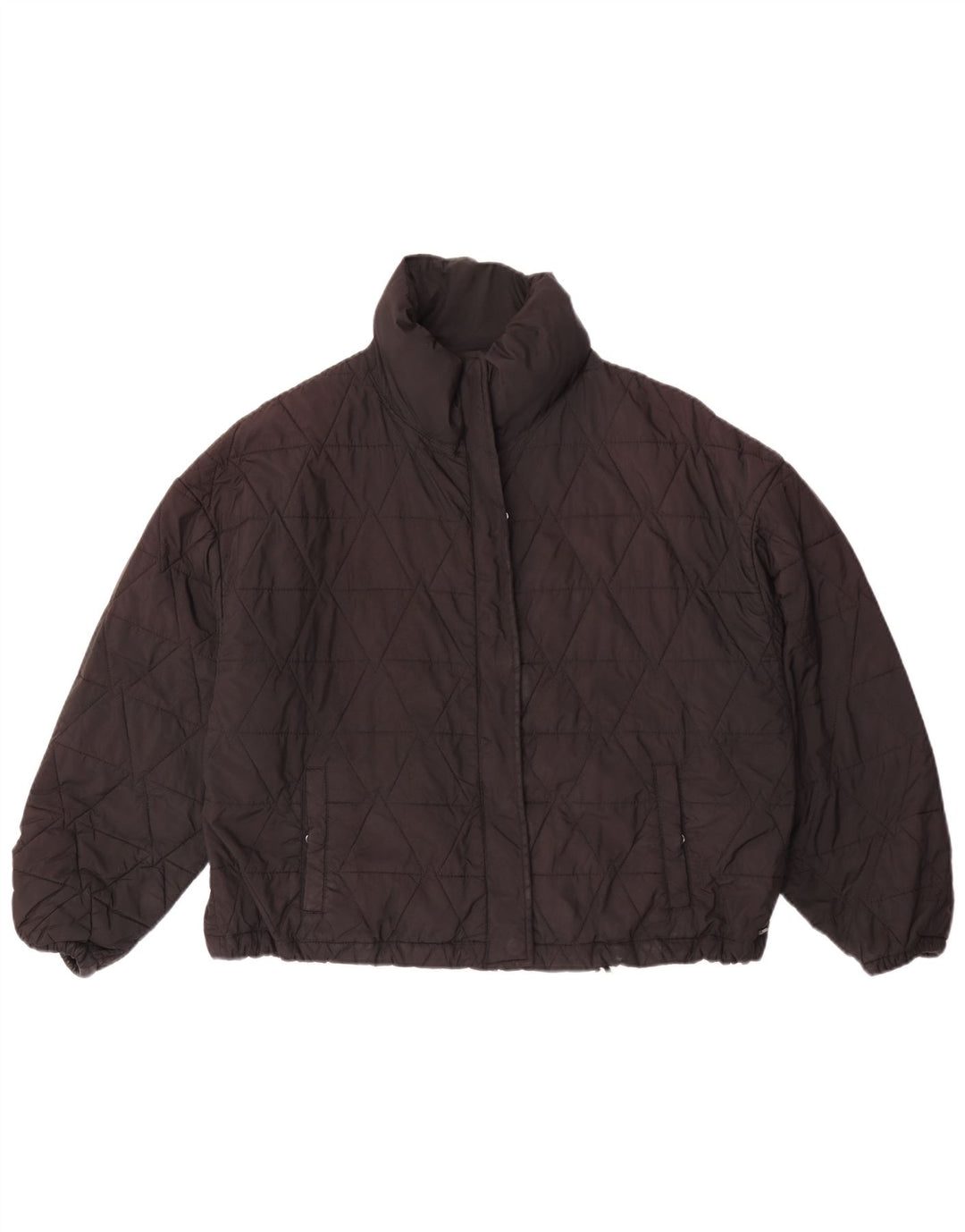 Jachetă matlasată supradimensionată pentru femei Scotch & Soda UK 10 Poliester negru mic