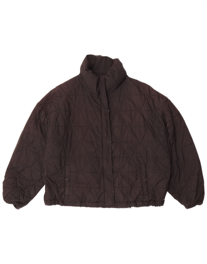 Jachetă matlasată supradimensionată pentru femei Scotch & Soda UK 10 Poliester negru mic