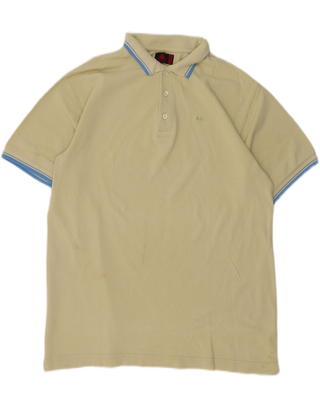 Cămașă polo pentru bărbați Kappa XL Bumbac galben