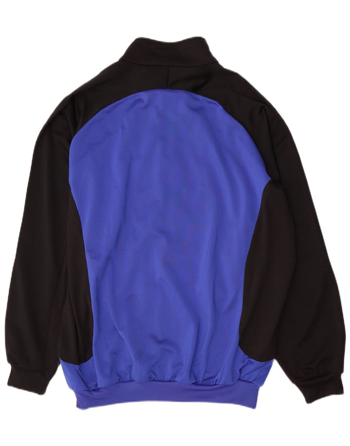 Jachetă de trening pentru bărbați Adidas XL, albastru, bloc de culoare