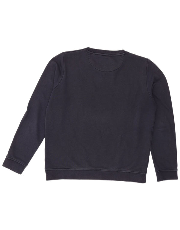 Gant Pulover cu grafic pentru femei UK 16 Mare Bumbac bleumarin