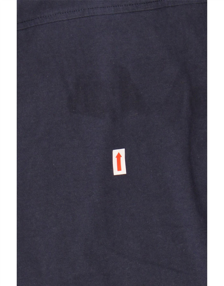 Cămașă polo pentru bărbați JACK & JONES, mare din bumbac bleumarin