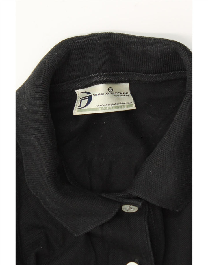 Tricou polo fără mâneci pentru femei Sergio Tacchini UK 12 Medium Negru
