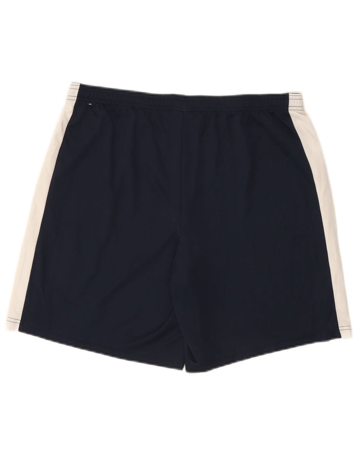 Pantaloni scurți sport subțiri Nike Dri Fit pentru bărbați, mari, bleumarin, poliester color bloc