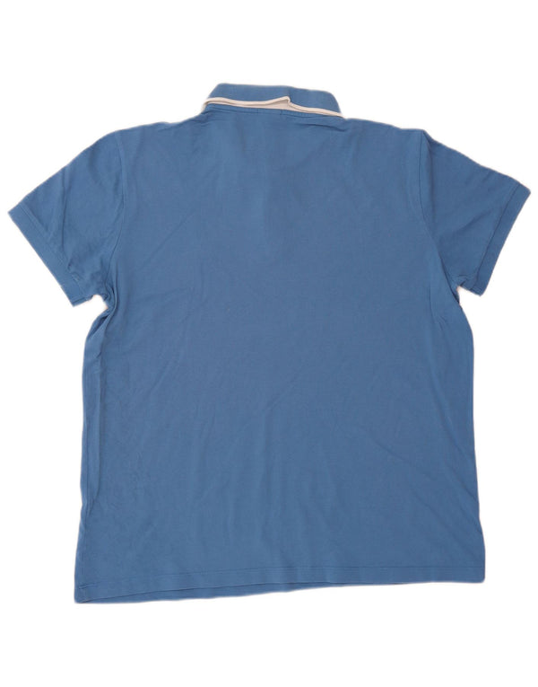 Tricou polo Hugo Boss pentru bărbați, 2XL, bumbac albastru