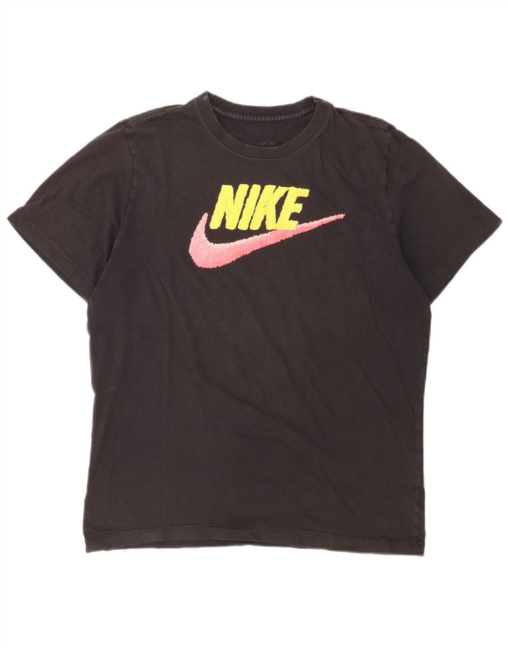 Tricou grafic Nike pentru femei Top UK 14 Large Negru