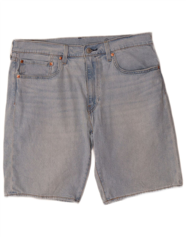 Pantaloni scurți Levi's 405 Denim W34 Large Blue Bumbac