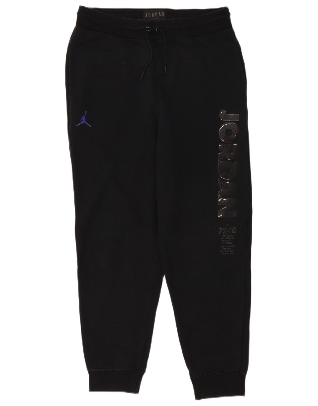 Pantaloni de trening Jordan grafic pentru bărbați Pantaloni de jogging, bumbac mediu negru