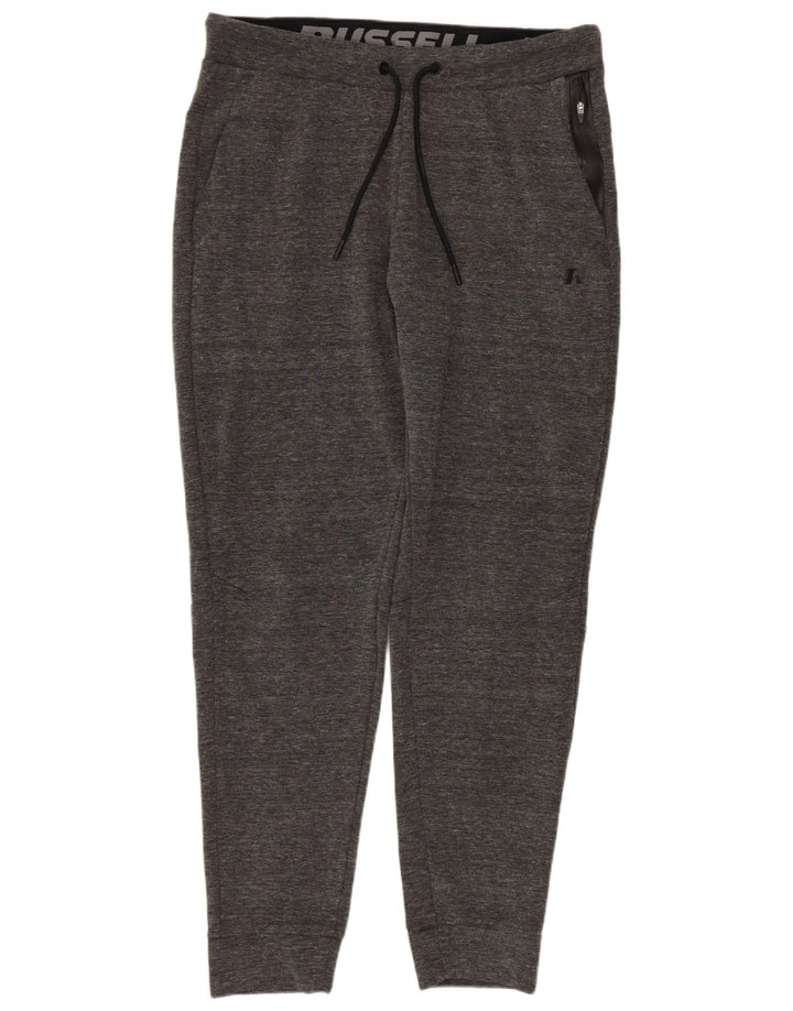 Pantaloni de trening pentru bărbați RUSSELL ATHLETIC Pantaloni de jogging, gri mediu, pete