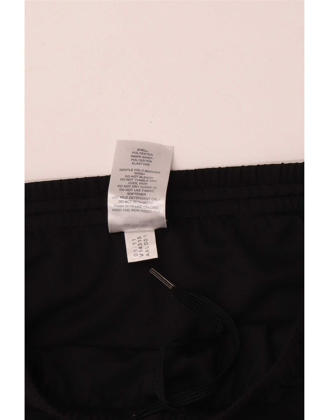 Pantaloni scurți sport Adidas pentru femei UK 10 Small Negru Poliester