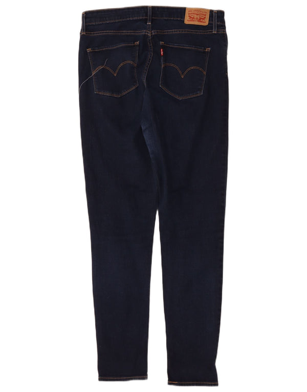 Blugi skinny cu talie mare 721 Levi's pentru femei W31 L30 bumbac bleumarin