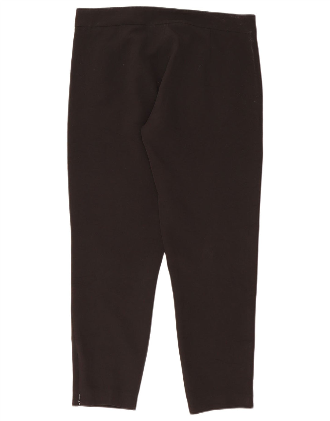Trussardi Pantaloni casual subțiri pentru femei IT 46 Large W36 L27 Poliester negru