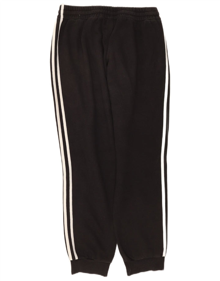 Pantaloni de trening pentru bărbați Adidas Pantaloni de jogging, bumbac mediu negru