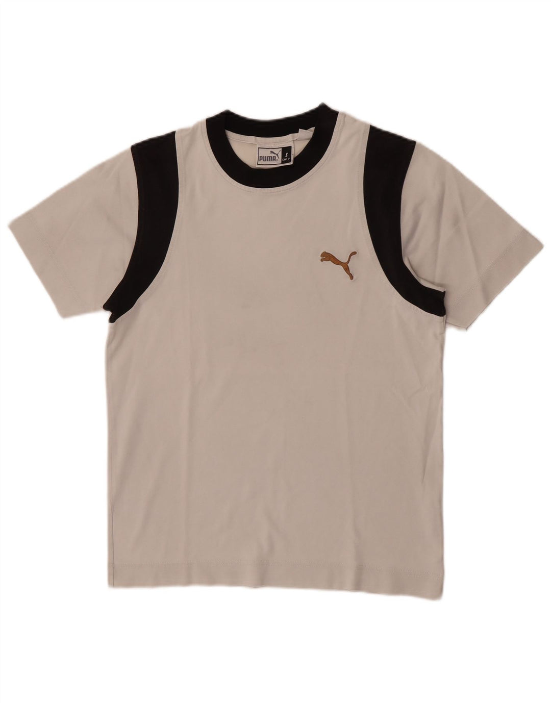 Tricou pentru bărbați Puma Top mic, alb, bloc de culoare