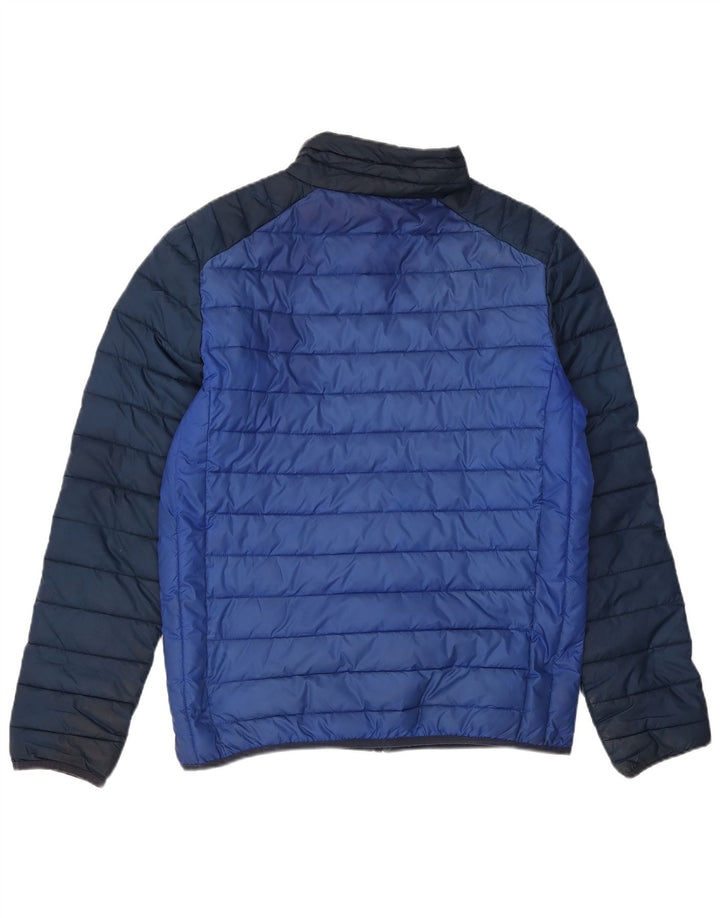 Jachetă căptușită pentru bărbați Ellesse UK 38 Medium Blue Colorblock Poliester